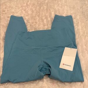 lululemon athletica turquoise Blue Leggings